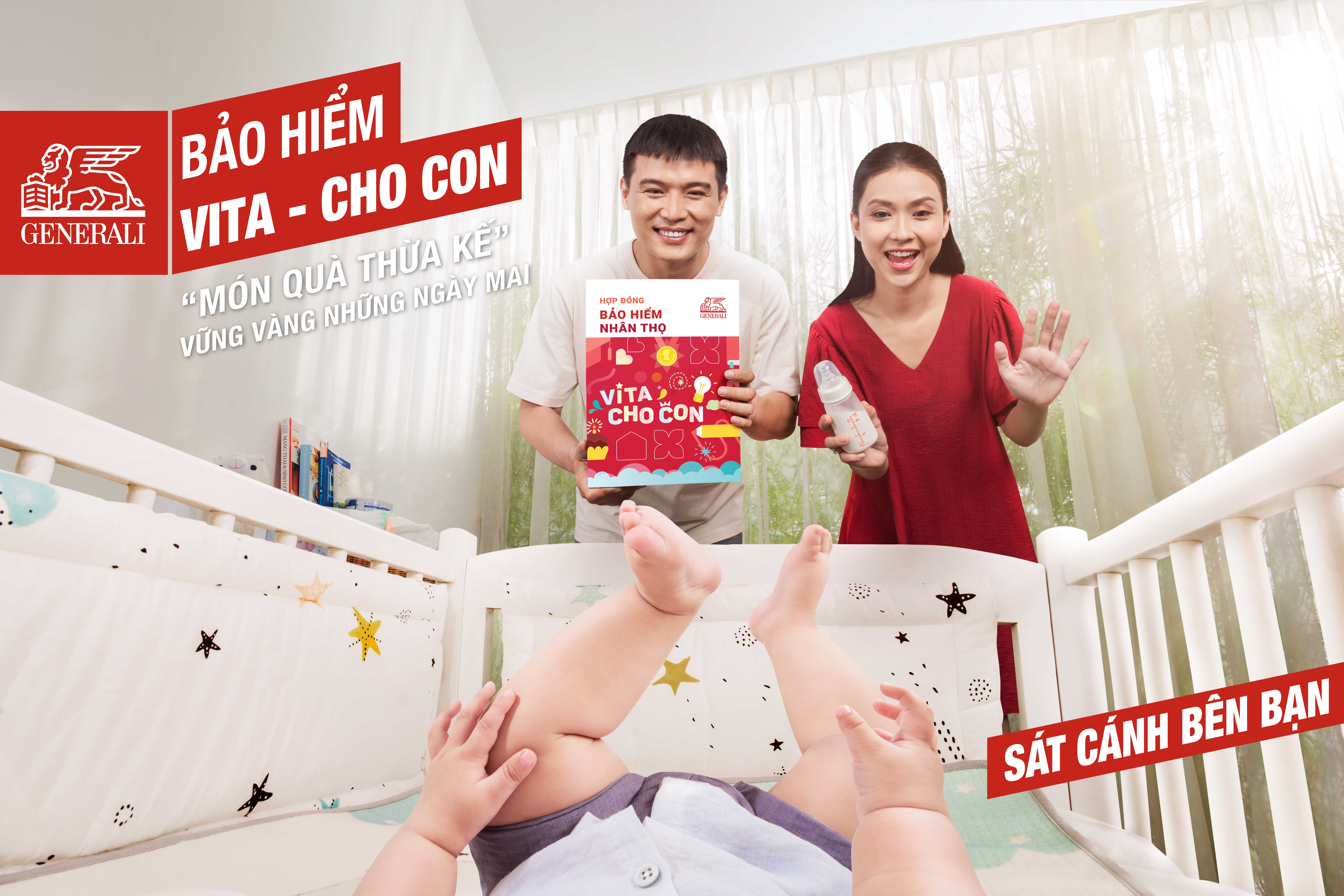 Generali Việt Nam ra mắt “VITA – Cho Con” – sản phẩm bảo hiểm đầu tư giáo dục